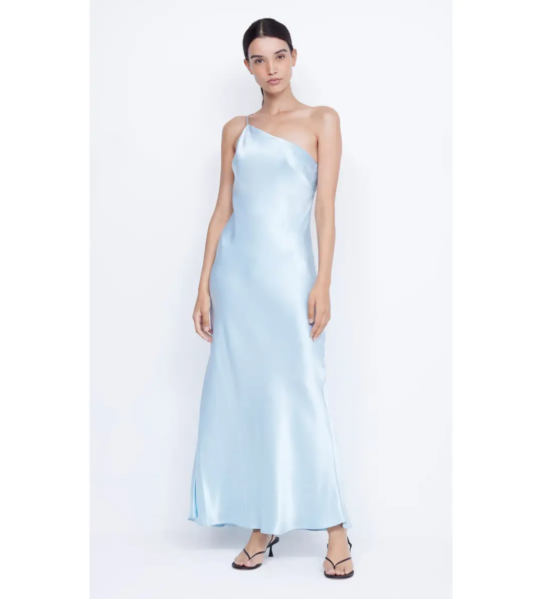 Bec And Bridge Margaux Asym Dress Dolphin Blue Size 14 for rent on The Volte - main image