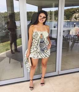 CAMILLA green print mini size 8