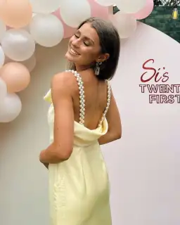 Vanina Kristen Dress Yellow Size 8 for rent on The Volte - image 5