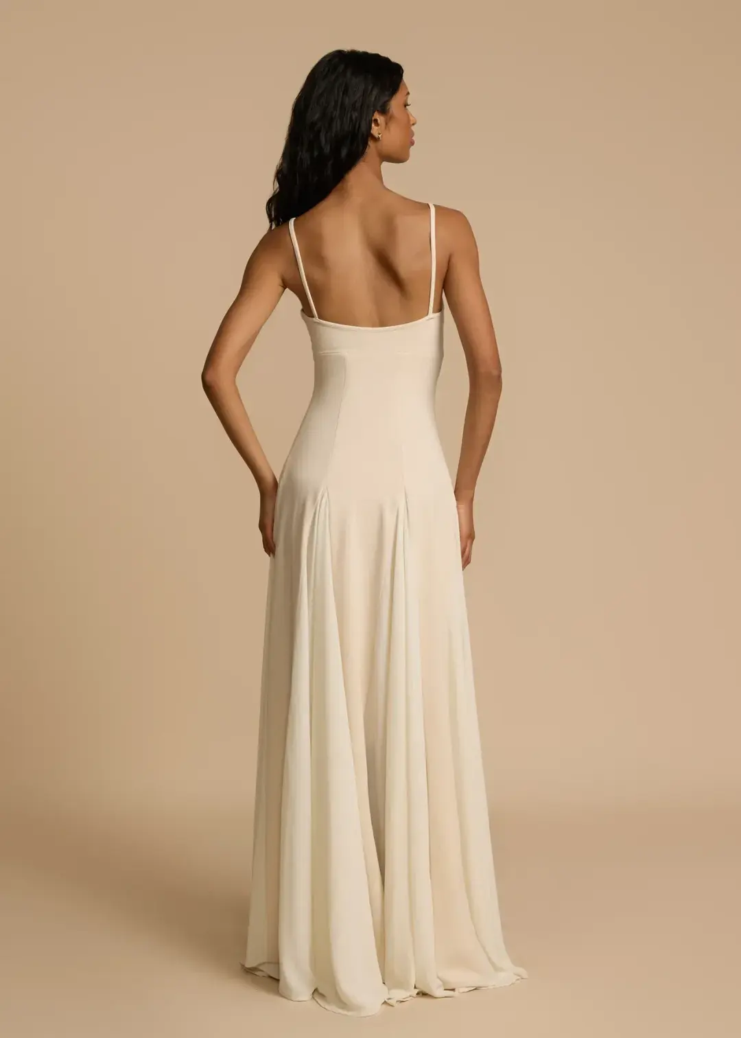 Arcina Ori Paloma Dress in Stone Size 8 for rent on The Volte - main image