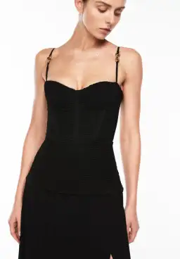 Manning Cartell Double Time Pleat Dress Black Size 10 for rent on The Volte - image 7