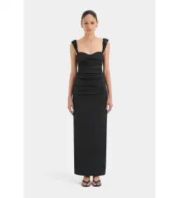 Sir the Label Azul Balconette Gown Black Size 12 for rent on The Volte - image 1