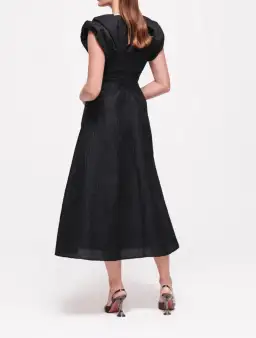 Rachel Gilbert Sophy Dress Black Size 5/Au 16 for rent on The Volte - image 4