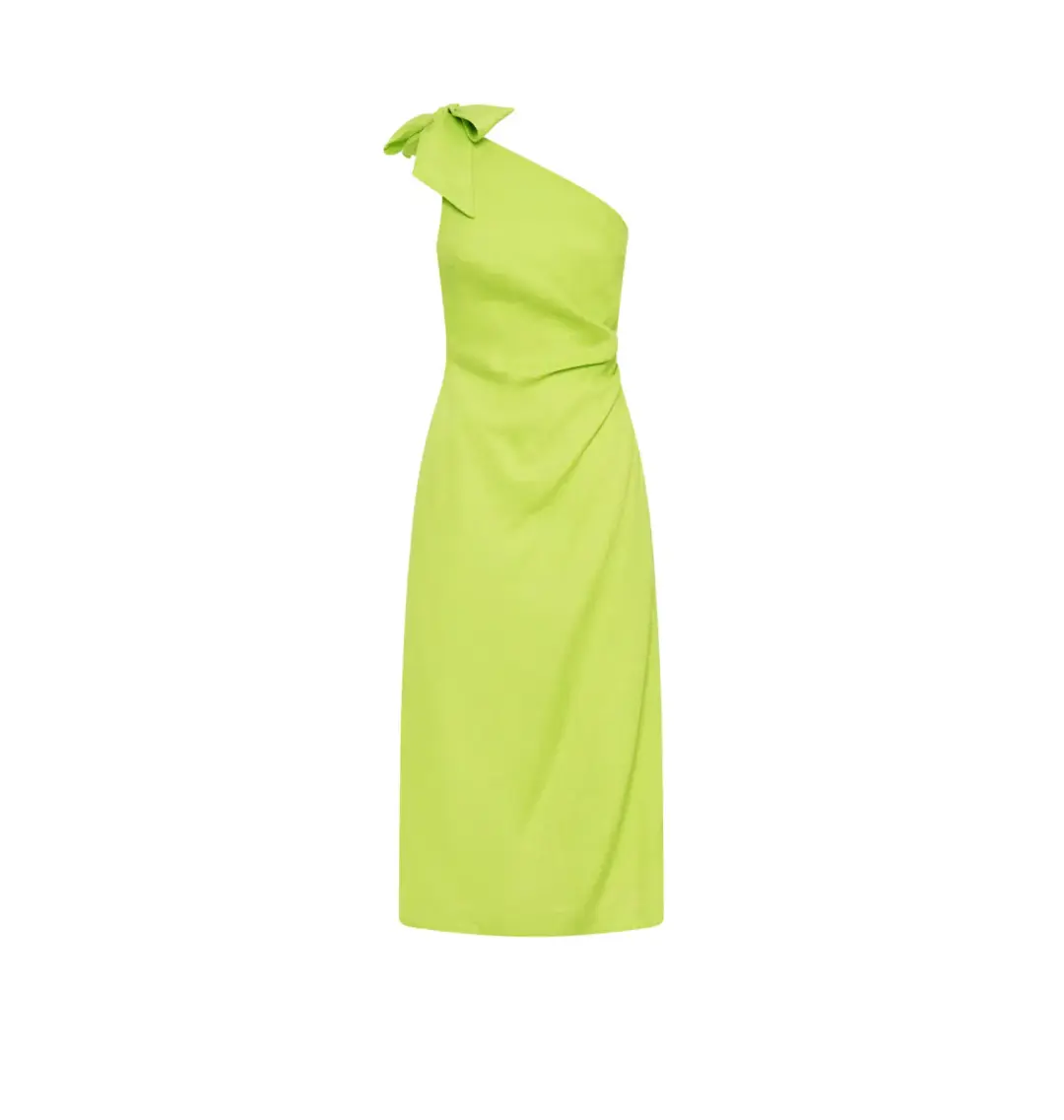 Kivari Addison Midi Dress Green Size AU 12 for rent on The Volte - main image