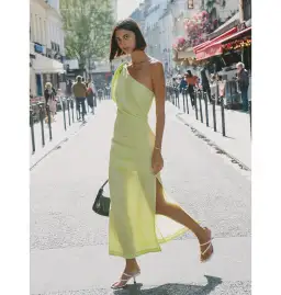 Kivari Addison Midi Dress Green Size AU 12 for rent on The Volte - image 1