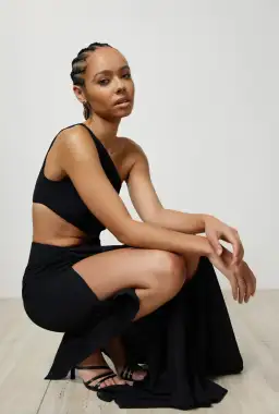 Lexi Sol Dress Black Size 6 for rent on The Volte - image 5