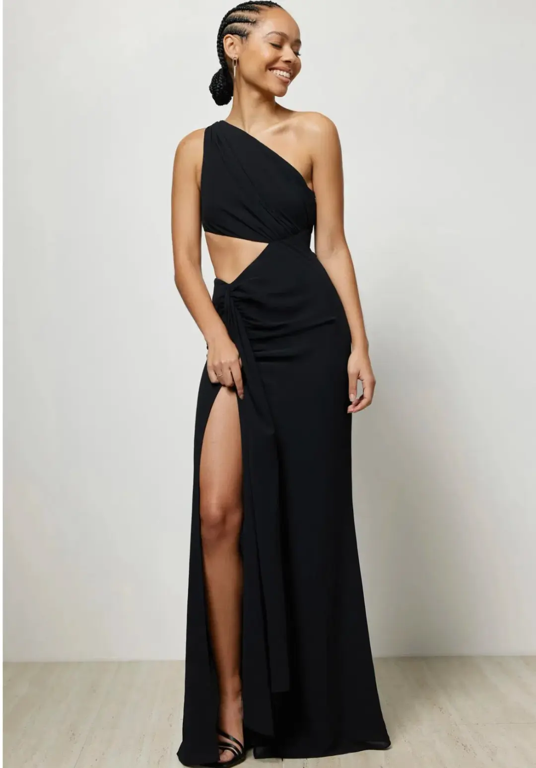 Lexi Sol Dress Black Size 6 for rent on The Volte - main image