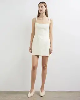 Camilla And Marc Malla Mini Dress Cream Size 8