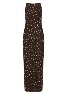 Faithfull the Brand Silya Dress Clover Brown Size 8 for rent on The Volte - image 6