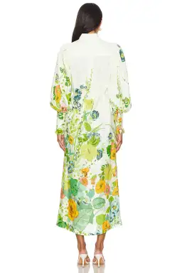 Alemais Zhivago Constance Shirt Dress Floral Size 16 for rent on The Volte - image 3