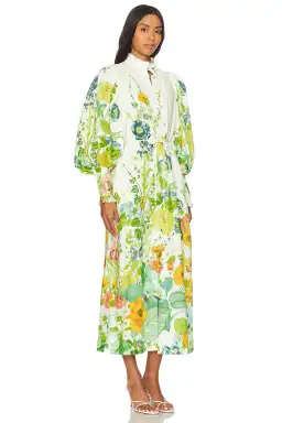 Alemais Zhivago Constance Shirt Dress Floral Size 16 for rent on The Volte - image 2