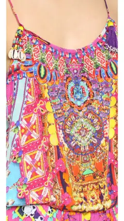 Camilla Childs Play Silk Playsuit Multi Size 8 for rent on The Volte - image 6