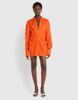 Sass and Bide Club Nocturno Mini Dress Blood Orange Size 12 for rent on The Volte - image 1