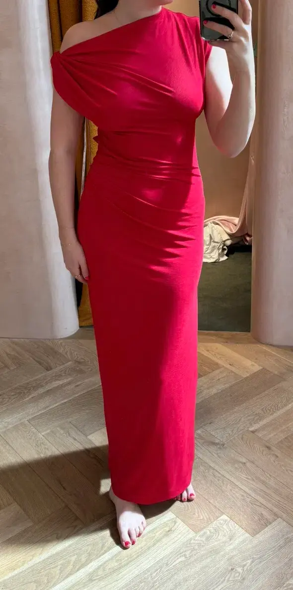 Camilla and Marc Annalise Maxi Dress Red Size 8 for rent on The Volte - main image