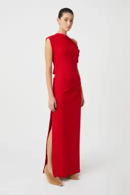 Camilla and Marc Annalise Maxi Dress Red Size 8 for rent on The Volte - image 3