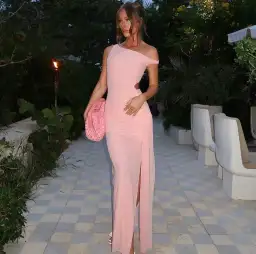 Bec And Bridge Victoria Maxi Dress Pink Size 8 for rent on The Volte - image 3