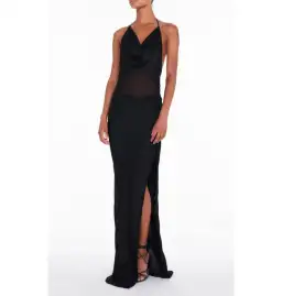 Rat & Boa Orchid Dress Black Size AU 8 for rent on The Volte - image 3