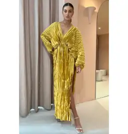 Lidee De Luxe Dress Marigold Size AU 8