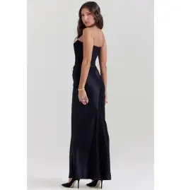 House of CB Persephone Strapless Corset Dress Black Size AU 12 for rent on The Volte - image 3