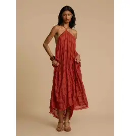 Arcina Ori Juliette Halter Red and Juliette Skirt Red Size S / AU 8 for rent on The Volte - image 2