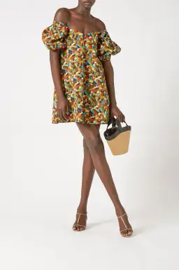 Scanlan Theodore Trapeze Mini Dress Print Size 10 AU for rent on The Volte - image 1