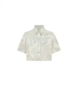 Alemais Ivy Cropped Shirt and Pant Set White Set 16 for rent on The Volte - image 3