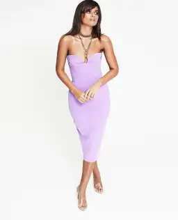 Alex Perry Corley Dress In Lilac Size 8 for rent on The Volte - image 2
