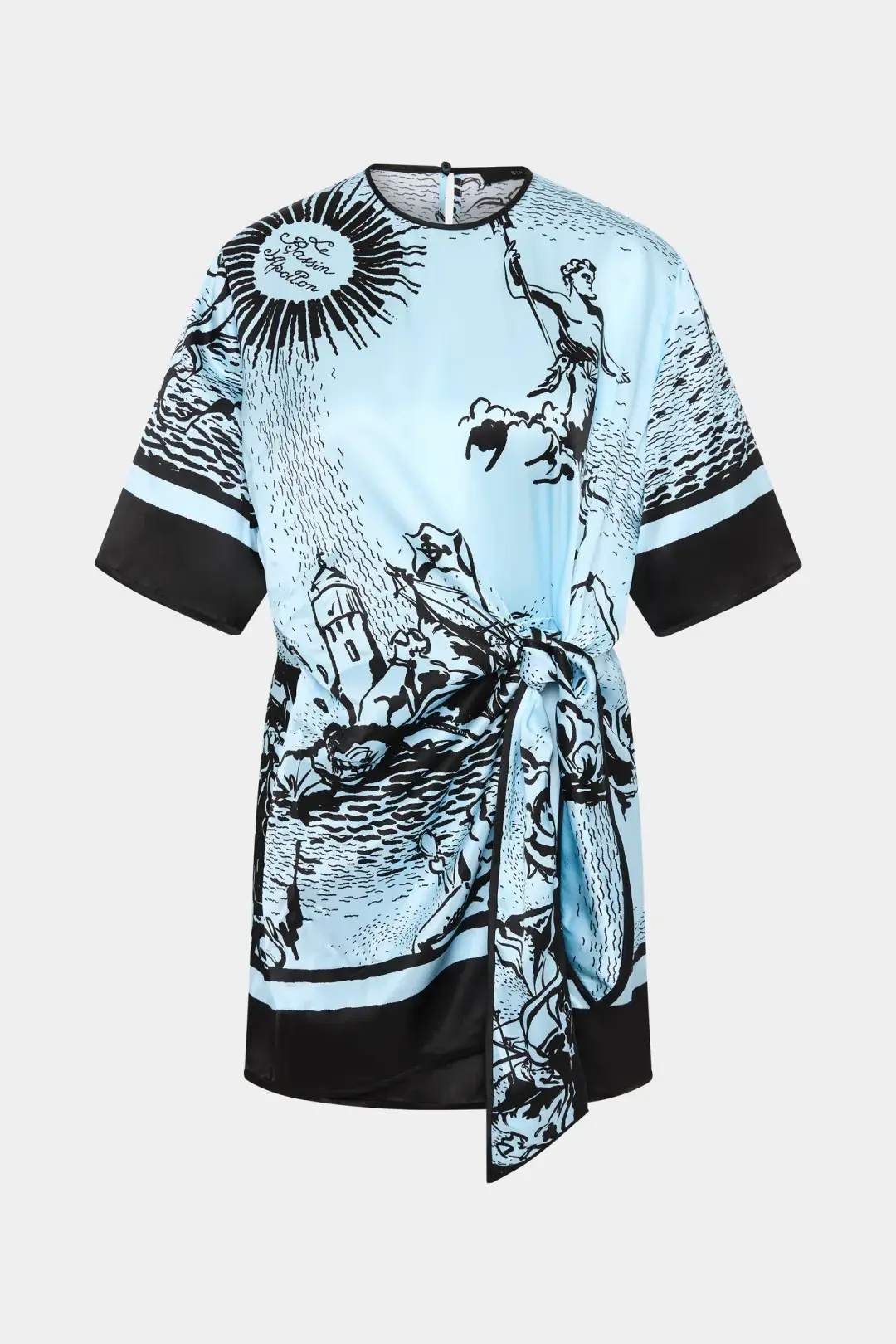 Sir the Label The Dreamwood Mini Dress in Brise Soleil Size 8 for rent on The Volte - main image