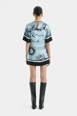 Sir the Label The Dreamwood Mini Dress in Brise Soleil Size 8 for rent on The Volte - image 3