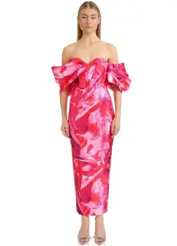 Eliya The Label Courtney Dress in Soleada Print Size L / AU 12