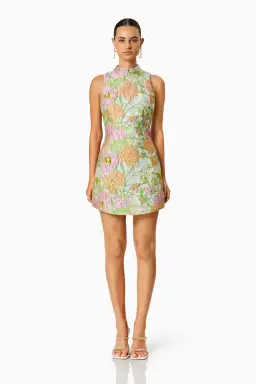 Elliatt - The Sunbeam Mini Dress Floral - Size 12 for rent on The Volte - image 2