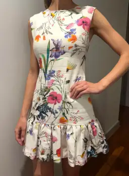 By Johnny Ivy Gather Mini Dress Floral Size 6 for rent on The Volte - image 1