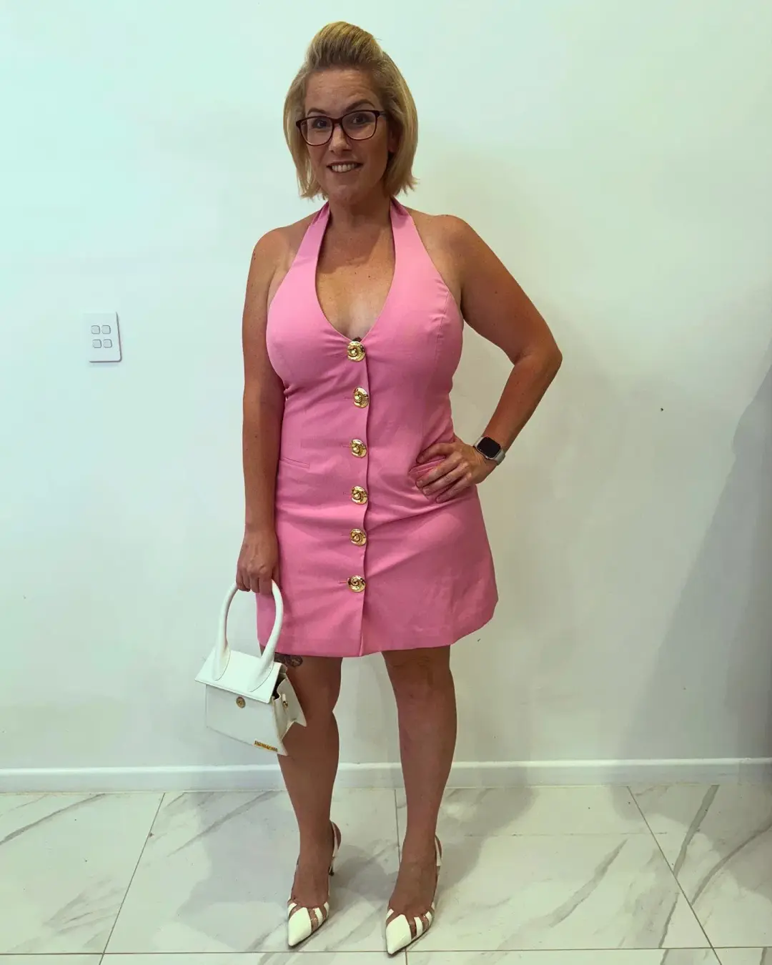 The Wolf Gang Irida Vest Dress Candy Size XL / AU 14 for rent on The Volte - main image