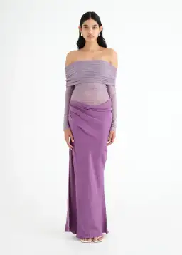 Benni Yasmin Maxi Dress Purple Size AU 8 for rent on The Volte - image 1