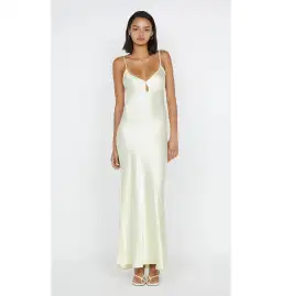 Bec & Bridge Cedar City Maxi Dress Ice Yellow Size AU 8 for rent on The Volte - image 1