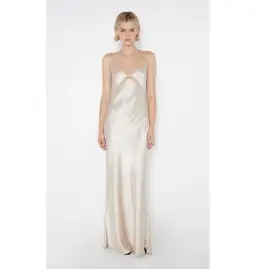 Bec & Bridge Margaux Maxi Dress Sand Size AU 6 for rent on The Volte - image 1