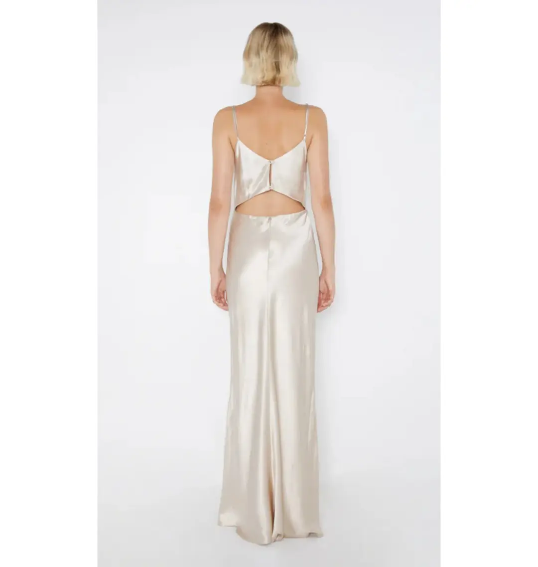 Bec & Bridge Margaux Maxi Dress Sand Size AU 6 for rent on The Volte - main image