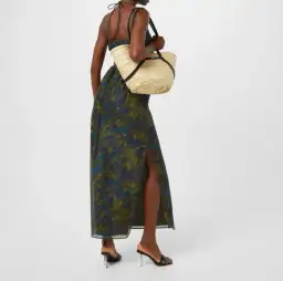 Sir The Label Valerio Tie Halter Midi Dress Print Size 1 / AU 8 for rent on The Volte - image 2