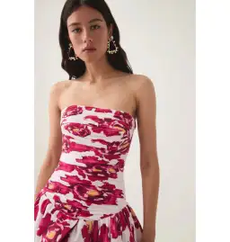 Aje Behold Maxi Dress in Boldly Blooming Size AU 16 for rent on The Volte - image 2