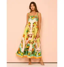 Alemais Lemonis Sundress Multi Size AU 6 for rent on The Volte - image 2