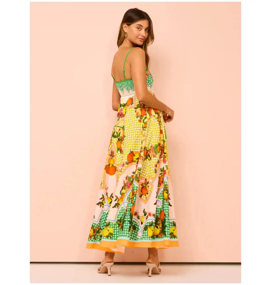 Alemais Lemonis Sundress Multi Size AU 6 for rent on The Volte - main image