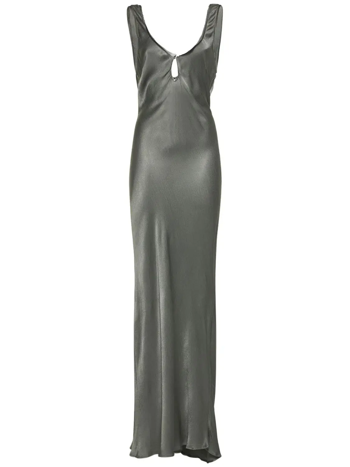 Bec & Bridge Celestial Keyhole Maxi Dress Gun Metal/Black Size AU 8 - Image 5
