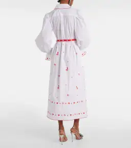 Alemais Hearts Embroidered Dress White Size 8 for rent on The Volte - image 7