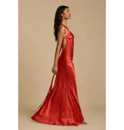 Arcina Ori Monique Dress in Rust Size Small / AU 8 for rent on The Volte - image 2