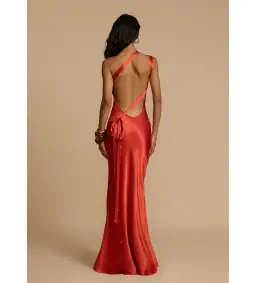 Arcina Ori Monique Dress in Rust Size AU 8 for rent on The Volte - image 2