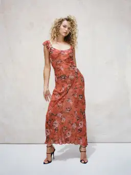 Realisation Par Lila Dress in Rosa Size S / AU 8