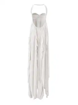 Nana Jacqueline Mariah Dress in White Size M / AU 10 for rent on The Volte - image 4