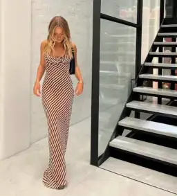 Rat & Boa Assisi Gown Print Size AU 10 for rent on The Volte - image 4