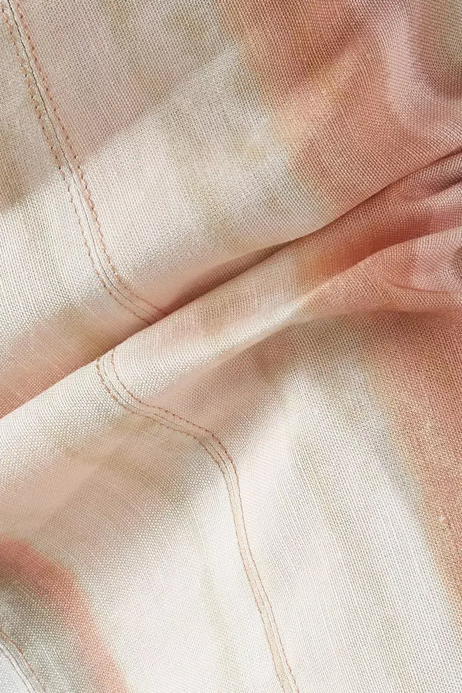 Significant Other Jessica High Waist Linen Blend Midi Skirt Watercolour Stripe Size XL / AU 14 for rent on The Volte - main image