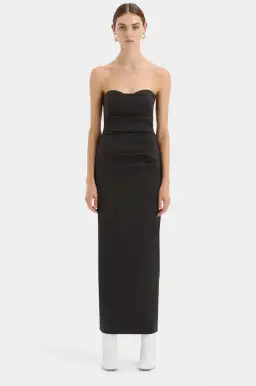 Sir The Label Alba Strapless Maxi Dress Gown in Black Size 0 / AU 6 / XS for rent on The Volte - image 2